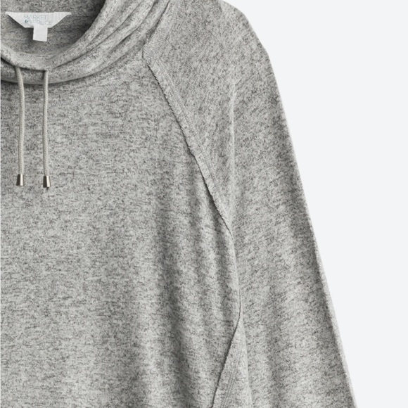 Market and Spruce top, pullover (grey) - Picture 2 of 3